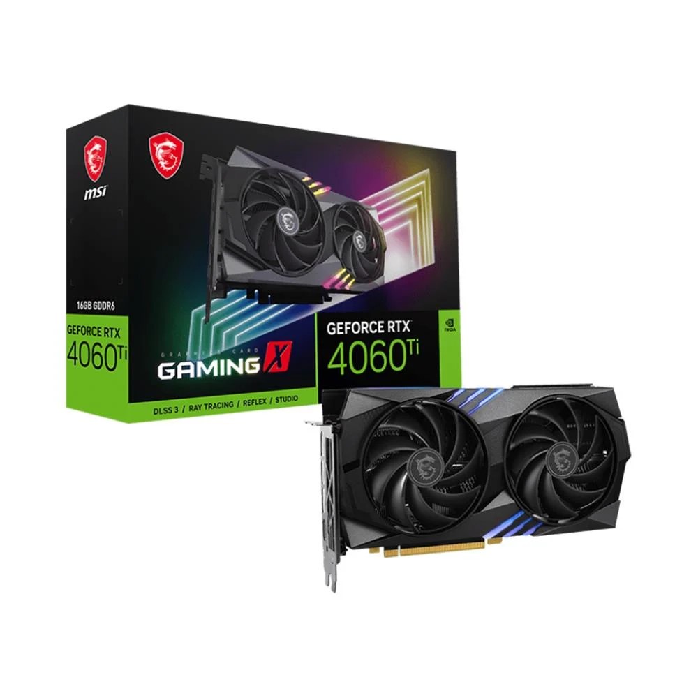 MSI GEFORCE RTX4060TI GAMING X 16G 16GB GDDR6 128BIT 1XHDMI 3XDP EKRAN KARTI